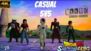 DRAGON BALL Sparking Zero Casual 5v5 108 [upl. by Leugimsiul195]