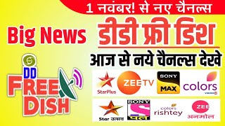 Big News Will new channels be added in DD Free Dish auction on 1 November 2023 73rd and 74th E aucti [upl. by Eenaej]