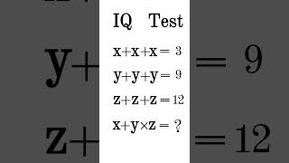 Math Test comment your answer math mathematics mathproblems mathstudent [upl. by Ryhpez]