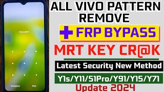 How to Unlock PINPatternPassword Vivo Mobile  Vivo V19Y11Y91Y17Y71V11S1Pro With MRT CRK✔️ [upl. by Htinnek986]