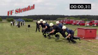 Löschangriff 1910secDose  Team Stendal beim 3 Tangerlaufpokal 2010 [upl. by Apollo]