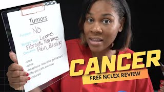 Live NCLEX Review  Cancer  Professor Regina MSN RN [upl. by Ennove140]