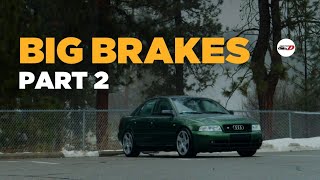 A Huge Issue with the S4 Brembos…  Installing Big Brakes Part 2 [upl. by Tait]