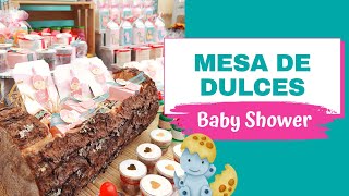 Ideas Mesa de Dulces Baby Shower  Mesa de dulces Dinosaurios mesadedulces scrapdena [upl. by Johppah]