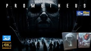 PROMETHEUS FILM ARENA Double Lenticular and Full Slip Editions 4k 3d steelbooks [upl. by Ettinger]