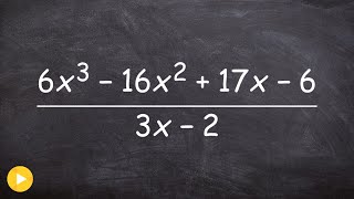 Dividing polynomials using synthetic division [upl. by Margaret]