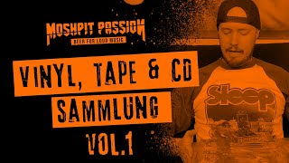 Metal Collection 1 Sammlung Vinyl Tape CD – der Haul von August 2020  Moshpit Passion [upl. by Mighell]