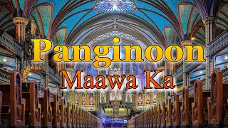 PANGINOON MAAWA KA by Fr Nez Marcelo with Lyrics [upl. by Odnarb]