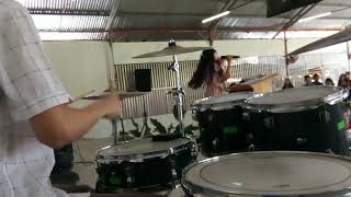 AWIT SA KALUWASAN  March of Faith  Faith AG Cover drum cam [upl. by Biagi]