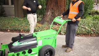 Mean Green WBX 33HD900 Lithiumion Battery Powered Lawn Mower Demo [upl. by Dorej360]