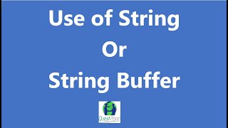 Core JavaJ2EE interview questions  By using String or String Buffer performance increases [upl. by Tat]