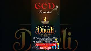 HAPPY DIWALI FRIENDS shorts diwali festival toner cartridge refill printer service [upl. by Hollander344]