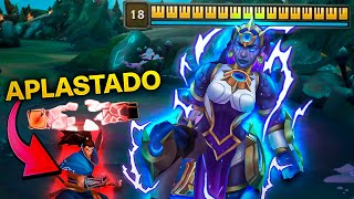 💀¡ILLAOI BUILD 350 DAÑO y 5300 de VIDA MANDAMOS A YASUO 015 [upl. by Ahsiaa]