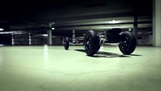 Evolve Skateboards Carbon Series All Terrain 360 degree view [upl. by Estell289]