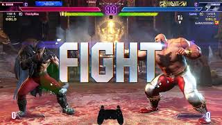 FrenchyMiau MBison VS SENTRIX Zangief [upl. by Akeret580]