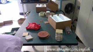 how to magnetize the neodymium magnetrear earth magnetmagetization [upl. by Daniyal]