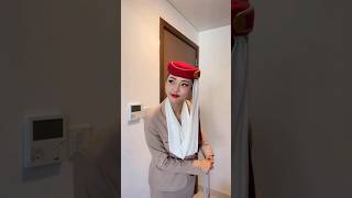 After flight be like 😅  Emirates Cabin Crews [upl. by Aneloj273]