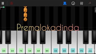 Premalokadinda Banda Premada Sandesha  Prema Loka  kannada piano [upl. by Joslyn635]