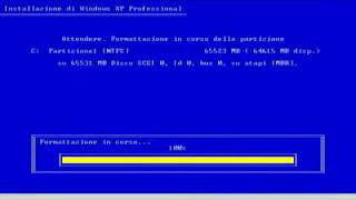 Come formattare windows xpavi [upl. by Llehcor]
