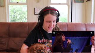 10 year old reacts to Phantom Of The Opera  Floor Jansen  Henk Poort Beste Zangers 2019 [upl. by Bernadine]