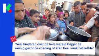 1 op de 4 kinderen krijgt te weinig gezonde voeding [upl. by Amuwkuhc]