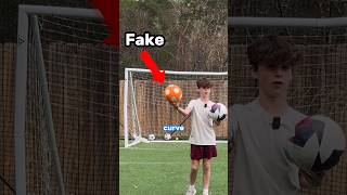 Which Ball Curves Better The FAKE Ball OR The REAL Ball [upl. by Bashemath]