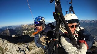 Biplace parapente à la Dent de Crolles [upl. by Carmelle]