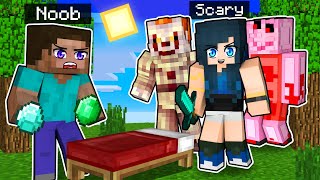 Minecraft Bedwars but were scary [upl. by Nahgeem753]