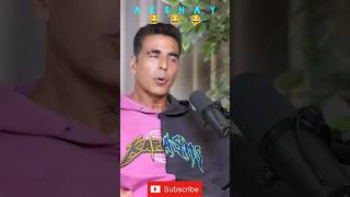 🤣 Funny podcast with Akshay Kumar ll shorts podcast viral RanveerAllahbadia [upl. by Sayles]