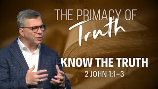 The Primacy of Truth  “Know The Truth”  Dr Darryl Craft  November 10 2024 [upl. by Wilburt]