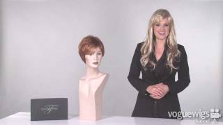 Tony of Beverly Aubrey Wig Review  Styling Video [upl. by Wilfreda]