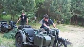 Czołowo Tygrys w akcji 3K750ural dnieprbmwмотоциклы на золото в ведущих [upl. by Okoyik894]