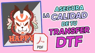 ¿Cómo preparar un archivo para impresión en Transfer DTF [upl. by Lawrenson360]