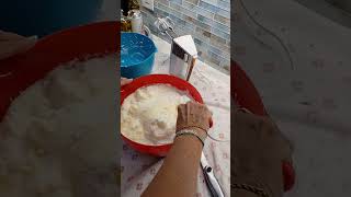 Folding in Ricotta Cheese [upl. by Okiman]