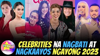 Celebrities na Nagbati at Nagkaayos ngayong 2023 [upl. by Chaim]