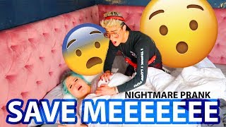 NIGHTMARE Prank On Boyfriend Cute Reaction [upl. by Cott234]