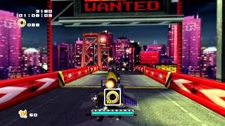 Sonic Adventure 2 Mission Street Mission 2  100 Rings  A Rank [upl. by Garlan]