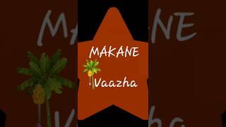 Makane song lyrics🎵🎶vaazha moviesonglyricsshortsfeed soorajsanthosh [upl. by Inna]