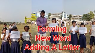 Forming New Word Adding A Letter [upl. by Steinman826]