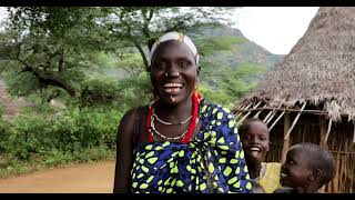 Singing Larim tribe woman singing Boya Mountains Imatong South Sudan [upl. by Webber]