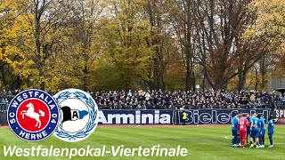 SC Westfalia Herne  Arminia Bielefeld  Spiel des Jahres für Herne endet mit deutlicher Pleite [upl. by Bunker]