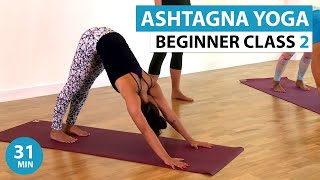 ASHTANGA YOGA BEGINNER CLASS 2 [upl. by Enamrahc]