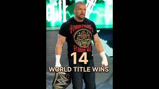 Triple H 14 Time World Champion tripleh trending [upl. by Rihsab]