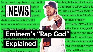 Looking Back At Eminem’s “Rap God”  Song Stories [upl. by Sturges434]