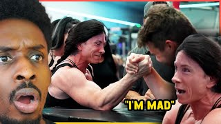 Steroid Woman is Furious she got beat by Average Man [upl. by Lebyram760]