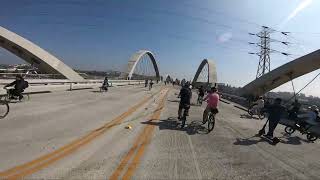 Ciclavia Heart of LA 2024  Total Bicycle Takeover [upl. by Ellahcim885]