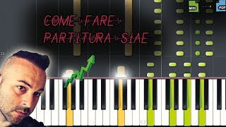 Convertire File Midi in Spartito Musicale Con Midisheetmusic [upl. by Ahtamas]