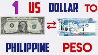 Peso Dollar Exchange Rate Philippines Today 01 July 2024 Palitan Ng Dollar Ngayon [upl. by Amabil632]