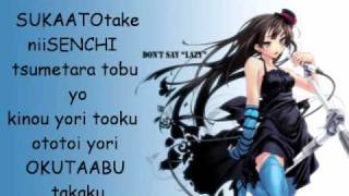 kon opening 1 lyrics [upl. by Ticon]