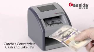 Cassida InstaCheck™ counterfeit detector POS OF AMERICA [upl. by Brodsky]